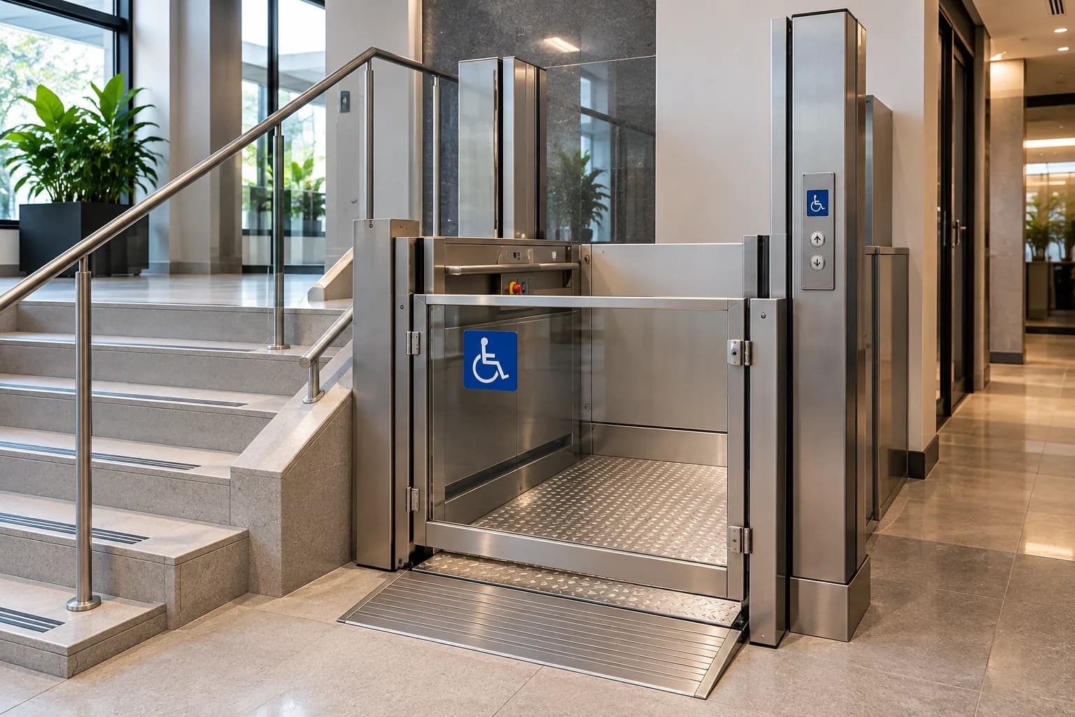 Plataforma de acessibilidade para pessoas com mobilidade reduzida